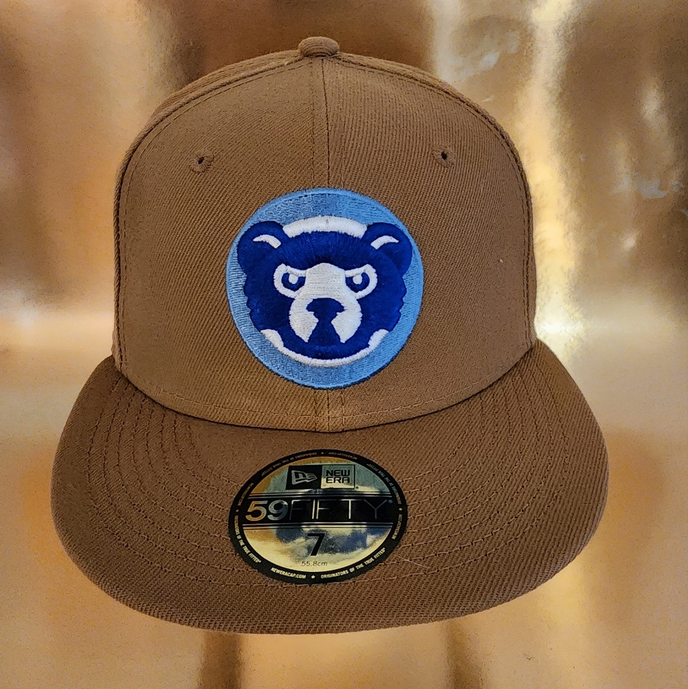 Chicago Cubs New Era MLB 100 Years Wrigley Field Patch Fitted Hat Size 7